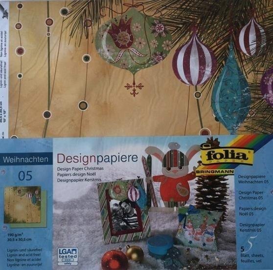 Penword Papier wzorniczy 190 g/m2 30,5x30,5cm 5 arkuszy