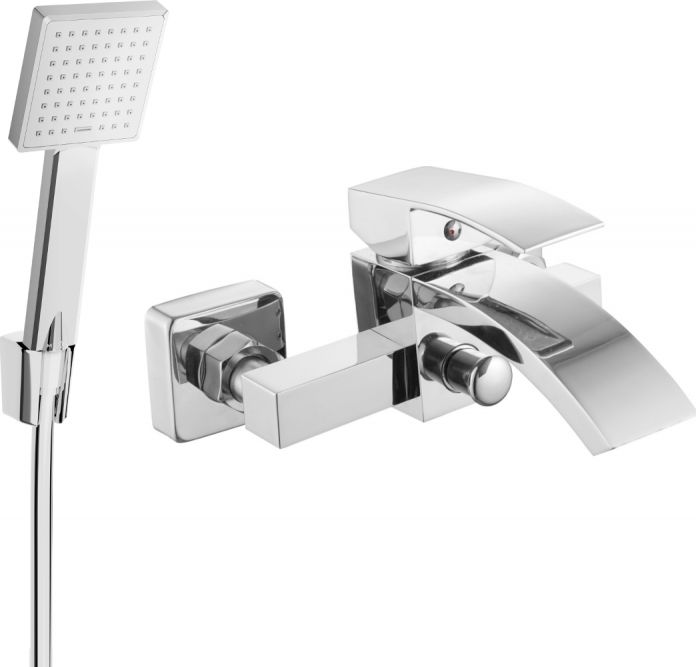 Mexen Mexen Libra R45 bateria wannowa z zestawem prysznicowym, chrom - 74513R45-00