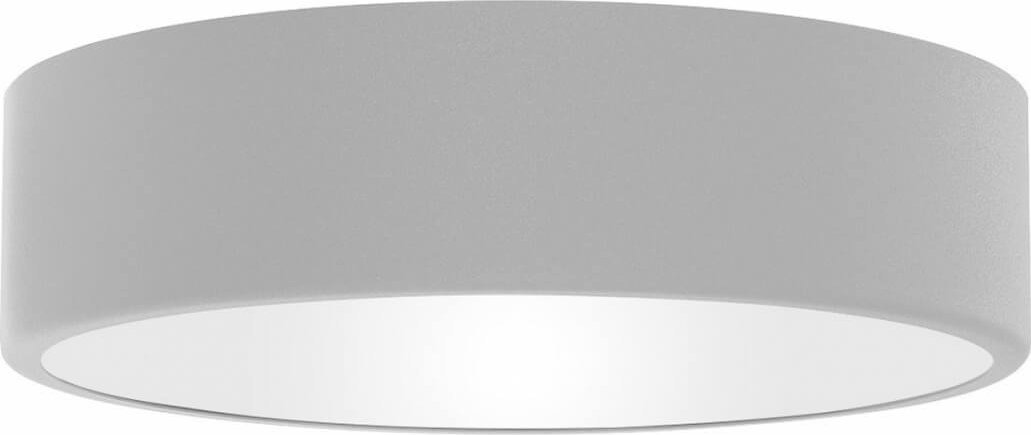 Lampa sufitowa TEAM Szara lampa natynkowa 137623619846 nowoczesna do łazienki