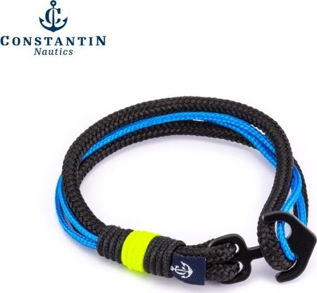 Constantin Nautics LOOK & SAIL Constantin Nautics BRANSOLETKA SPORTOWA MILANO czarny 16