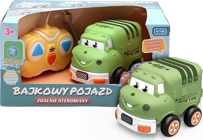 Artyk Bajkowy pojazd zdalnie sterowany zielony Truck Ciężarówka 132506 Artyk