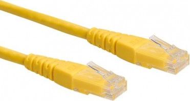 Roline ROLINE PatchCord UTP Kat.6 1m żółty