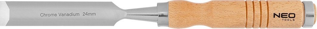 Neo Dłuto 24 mm, CRV, uchwyt drewniany