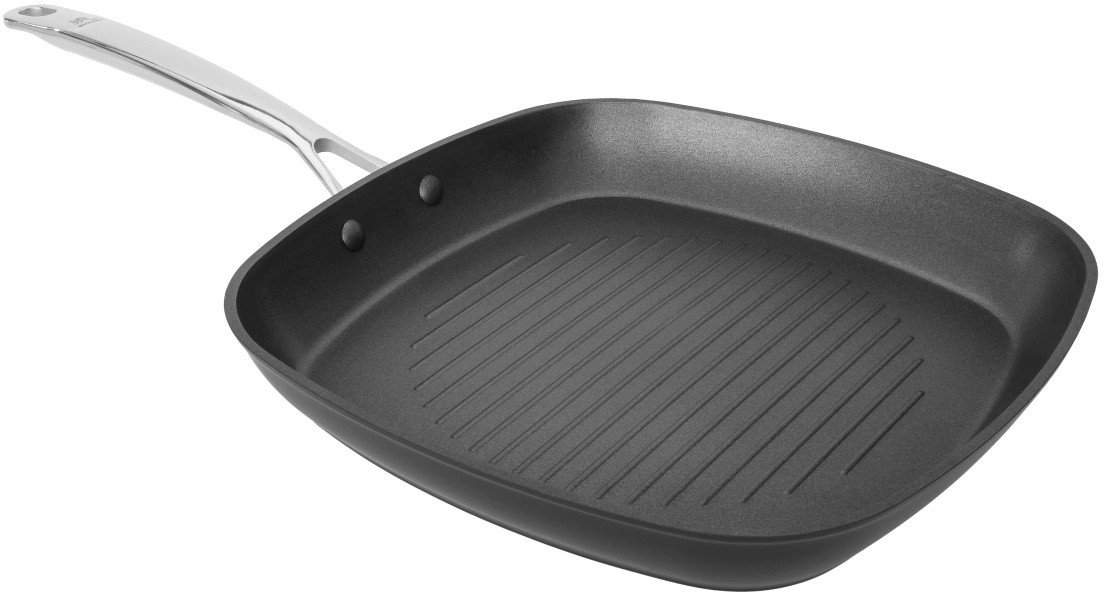 Shiori Aluguss Pro patelnia do steków z powłoką ceramiczną indukcja 28x28 cm