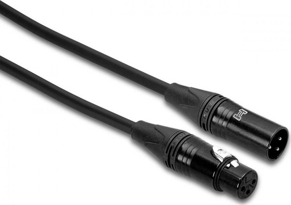 Kabel Hosa XLR - XLR 4.5m czarny (CMK-015AU)