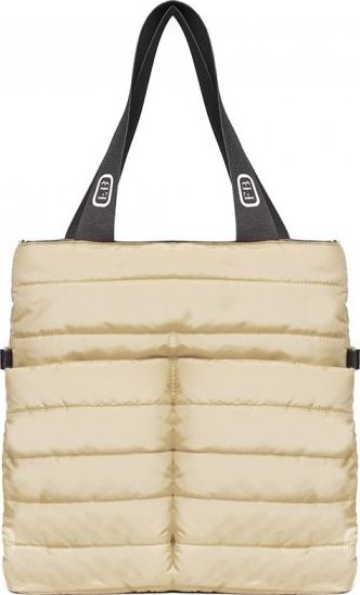 Solome TOREBKA SHOPPERKA PIKOWANA WOREK SOLOME BEŻOWA