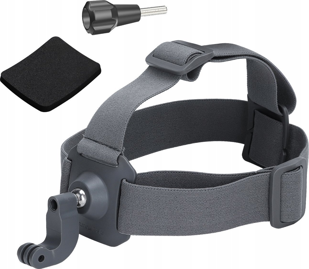 SunnyLife Head Mount Uchwyt Opaska Mocowanie Na Głowę + Głowica Kulowa 3d Do Kamer Gopro Sjcam Xiaomi Dji Insta360 / Td672-gy