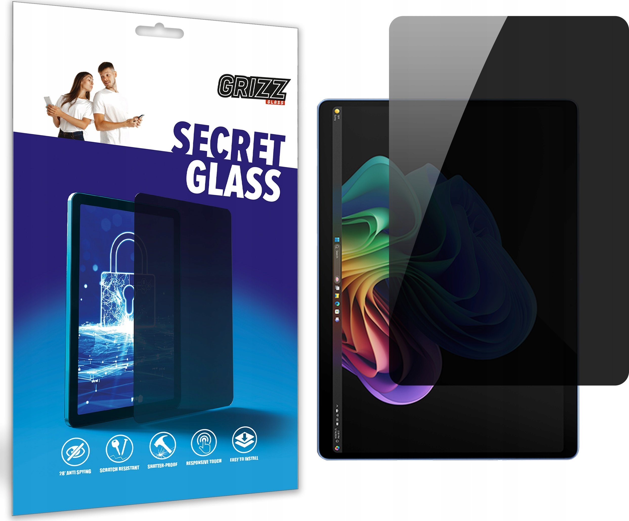 Szkło prywatyzujące GrizzGlass SecretGlass do Microsoft Surface Pro 11 13"