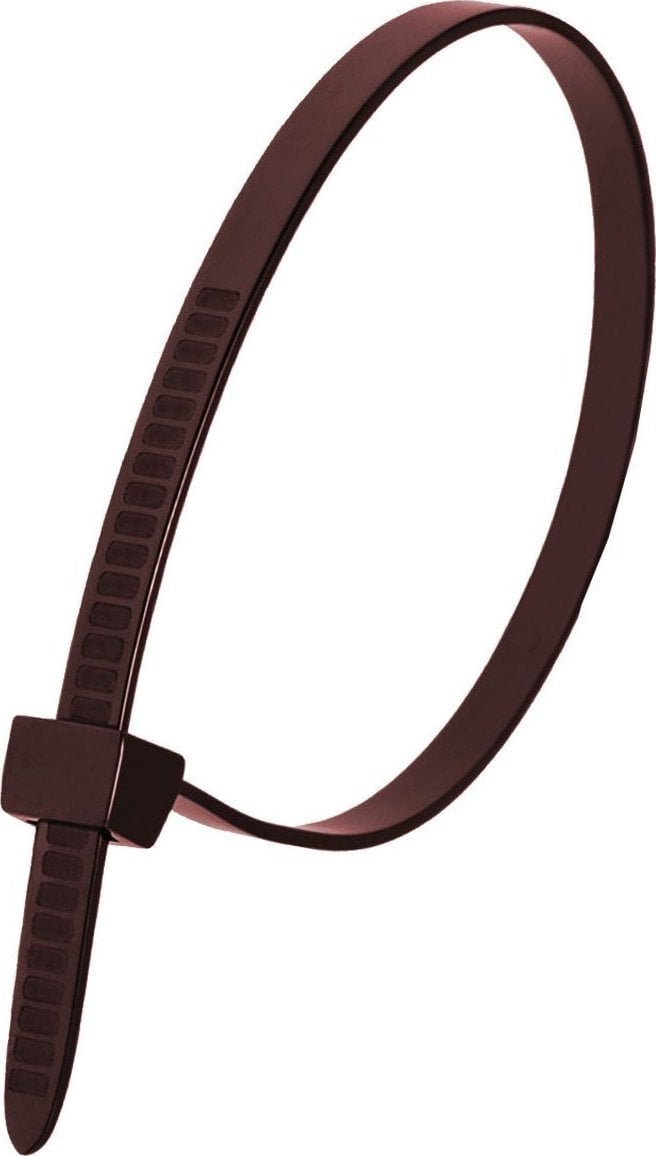 Dedra Nylonowe opaski zaciskowe brązowe 4,8x300mm (100szt.)