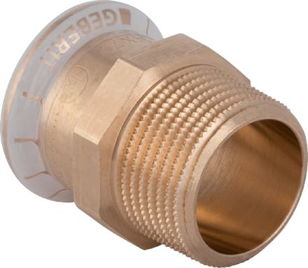 Geberit Złączka przejściowa Mapress Kupfer GZ 28mm x 3/4" (61717)