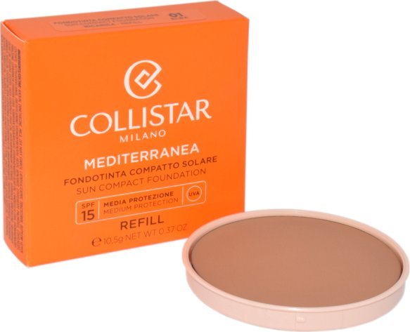 Collistar COLLISTAR MEDITERRANEA SUN COMPACT FOUNDATION SPF15 01 ELBA Refill 10,5g