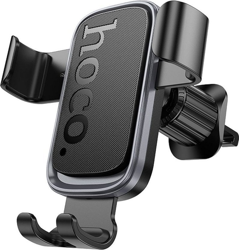 HOCO uchwyt samochodowy grawitacyjny do kratki H80 czarno szary