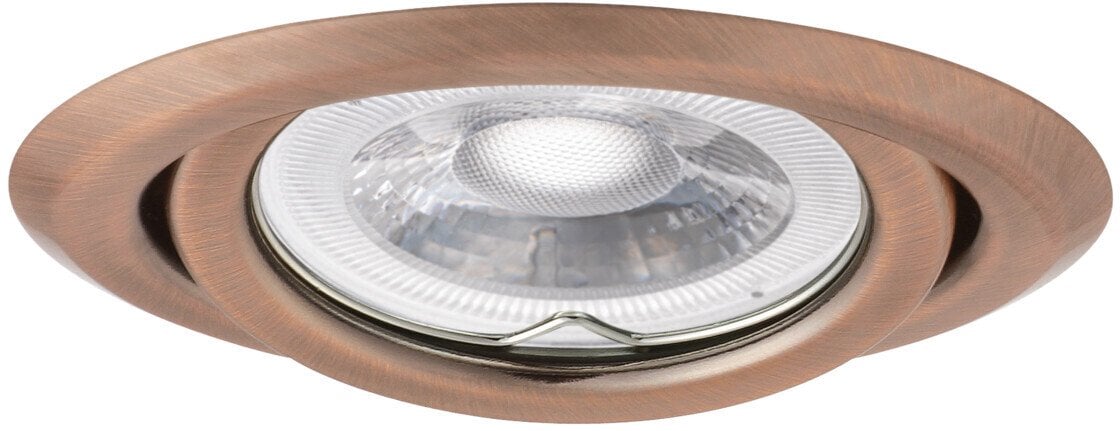 Oprawa punktowa ruchoma ARGUS II CT-2115-AN bez oprawki Gx5,3/GU10 max 10W IP20 miedź matowa 37157