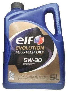 ENGINE OIL ELF EVOLUT FULLTE DID 5W30 5L