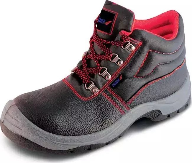 Dedra Trzewiki bezpieczne T1A, skórzane, rozmiar: 38, kat.S1P SRC