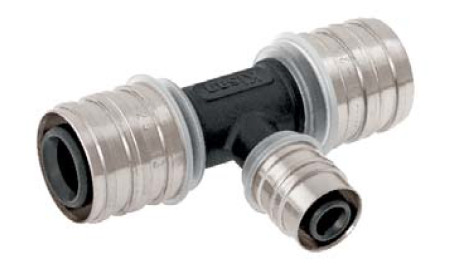 Kisan Trójnik redukcyjny zaprasowany KD 25x20x20mm - WL32.04.52.33