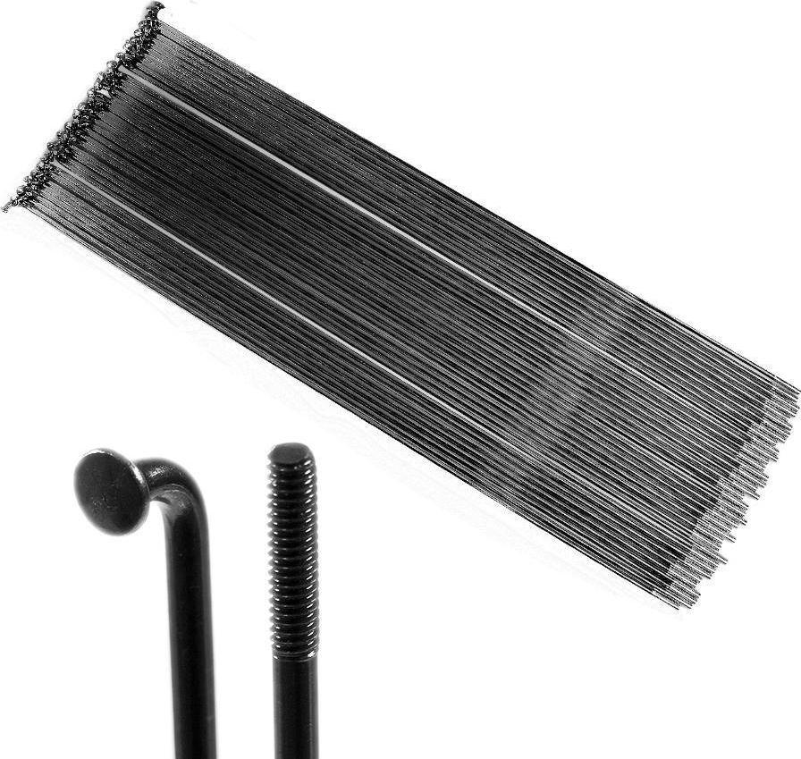 Szprycha 282 mm czarna - Zestaw 36 szt.