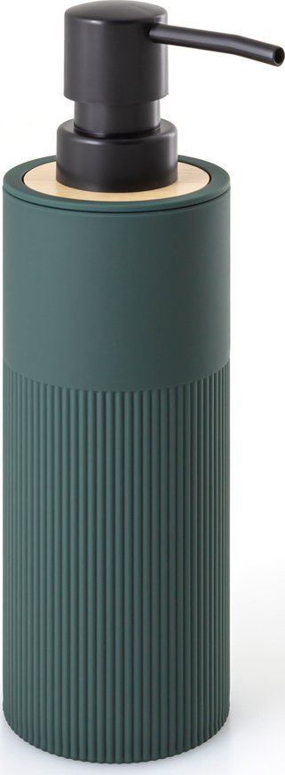 Dozownik do mydła AWD Interior Dozownik łazienkowy do mydła w płynie butelkowa zieleń 300 ml