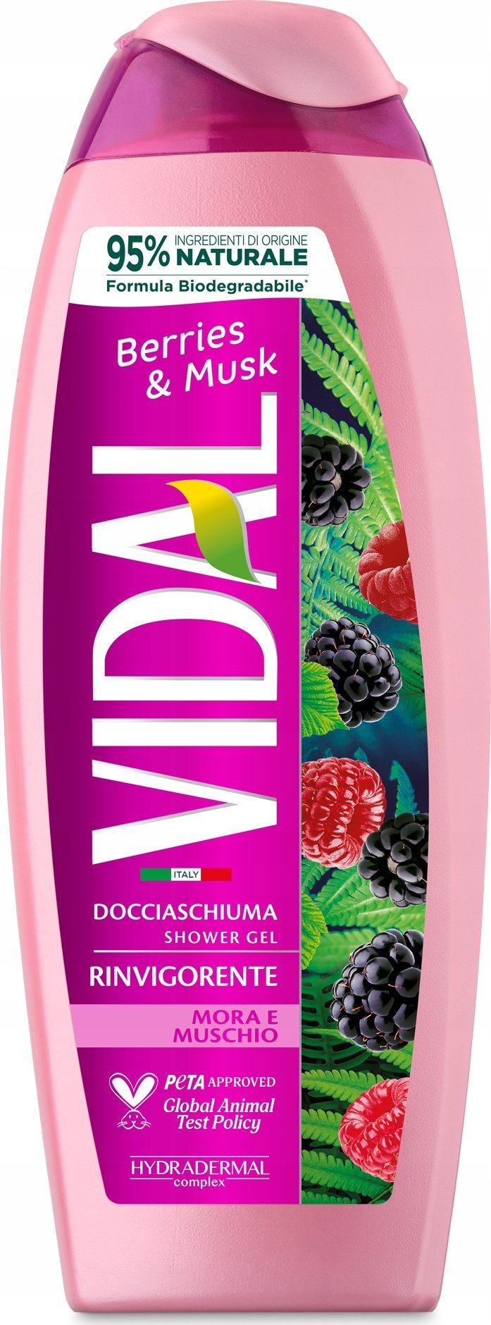Vidal Żel pod prysznic Blackberry & Musk 250ml