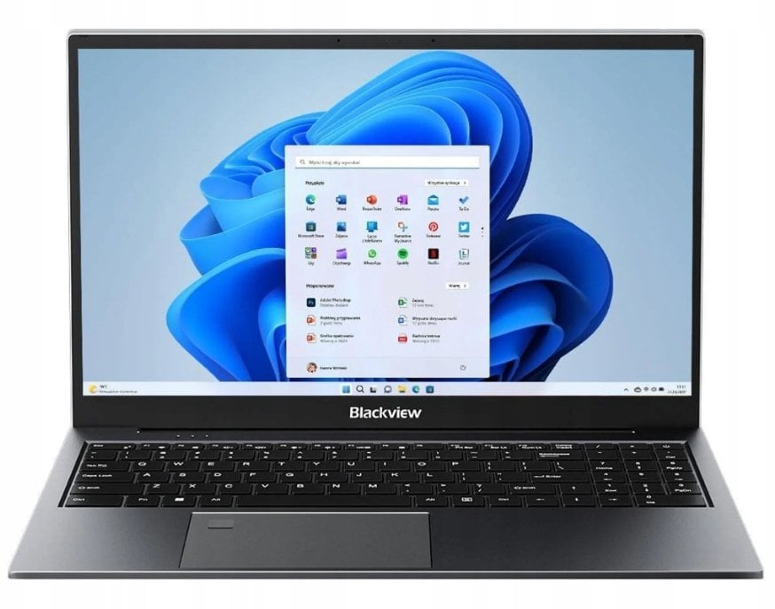 Laptop Blackview Acebook-8 N150/15.6" FHD AntiGlare/16GB/SSD 512GB/BT/FPR/Win 11 Grey