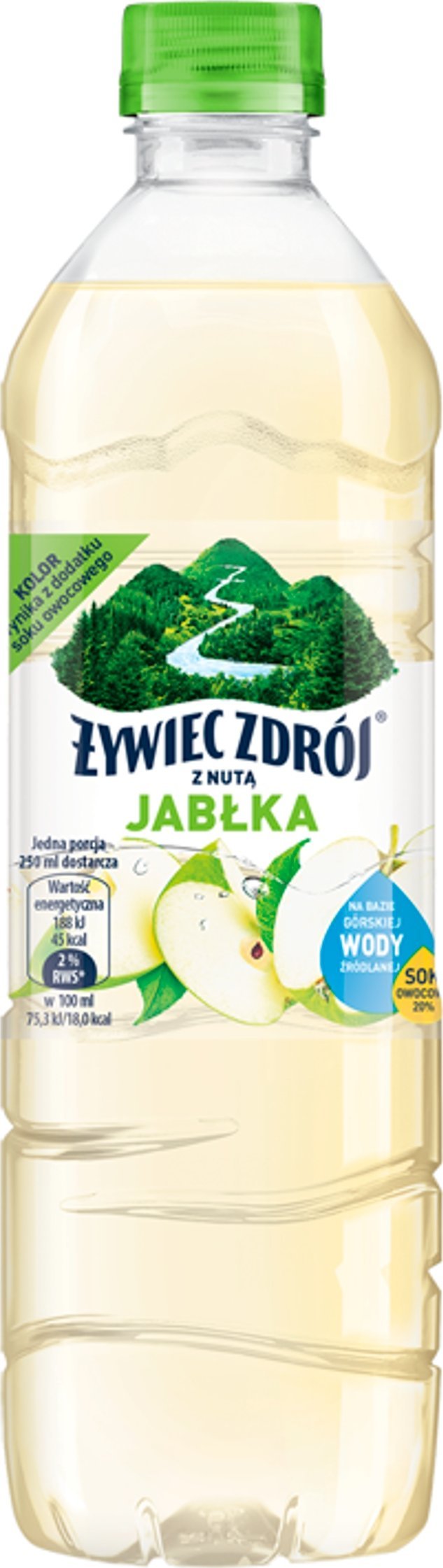 Woda Żywiec Zdrój Żywiec Zdrój Napój niegazowany z nutą jabłka 500 ml