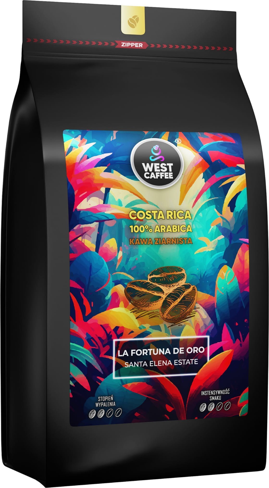 Kawa ziarnista West Caffee Costarica La Fortuna de Oro 1 kg