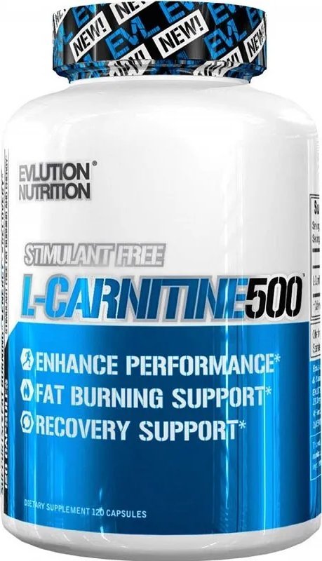 7NUTRITION EVLution Nutrition - L-Karnityna 500, 120 kapsułek
