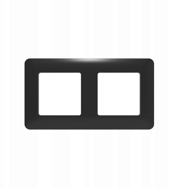 RM222 PSMART Ramka podwójna czarna do modułów serii RM