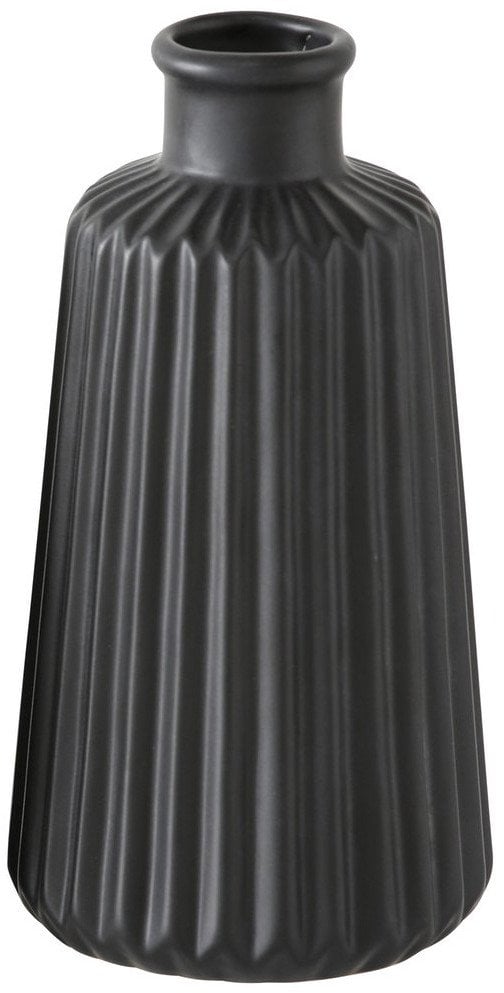 Dekoracyjny wazon ceramiczny w prążki ESKO