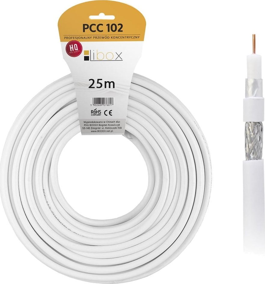 Libox Kabel SAT Trishield HD/25m PCC102-25 LIBOX