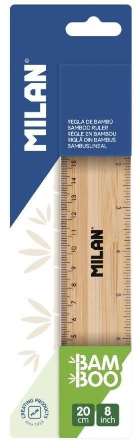 Linijka bambusowa gruba 20cm