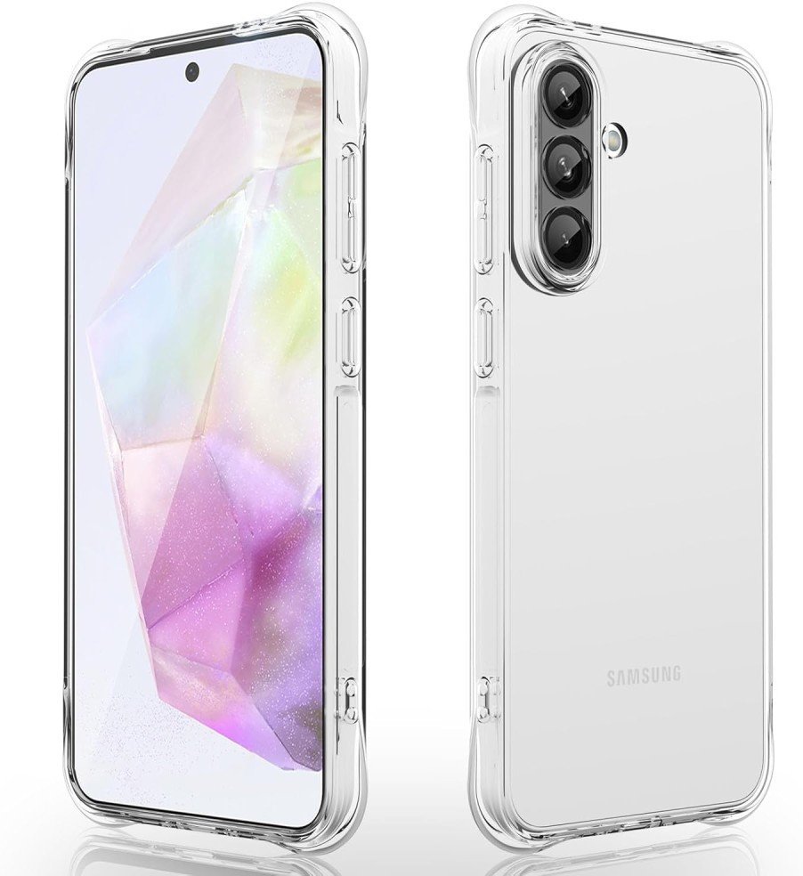 Etui Supero Flexair do Samsung Galaxy A26 5G, przezroczyste