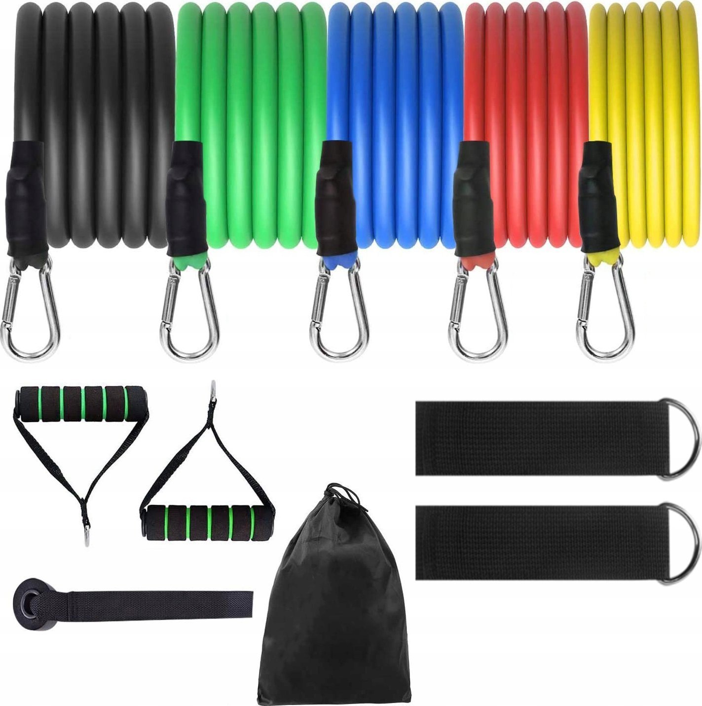 Gotel Ekspander F50B różne poziomy oporu w zestawie wielokolorowy 5 szt.