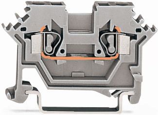 Wago Złączka szynowa 2-przewodowa 2,5mm2 szara (280-601)