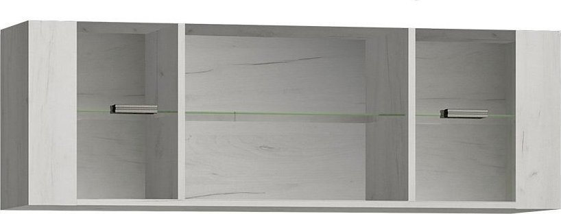 Elior Półka ścienna witrynka kraft biały - Dagna 21X