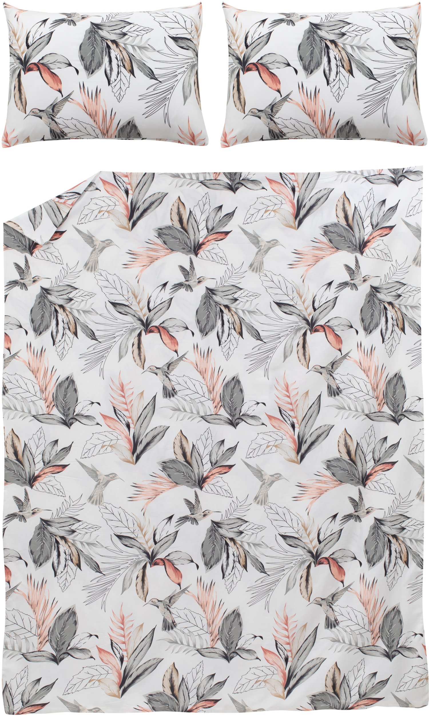 BEDDING COVER SET Foliaje SATEEN 160x200