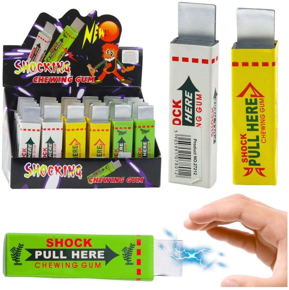 Paczka Gum Do Żucia Gadżet Elektryczny Rażący Prądem EDUKAMP