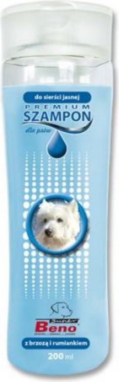 Super Benek SUPER BENO Szampon Premium JASNA 200ml z brzozą i rumiankiem