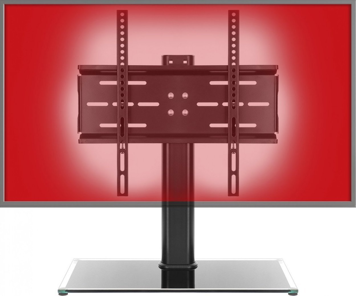 VETOUSON Stojak TV pod telewizor naszafkowy GT-321 stopa noga podstawa do telewizora