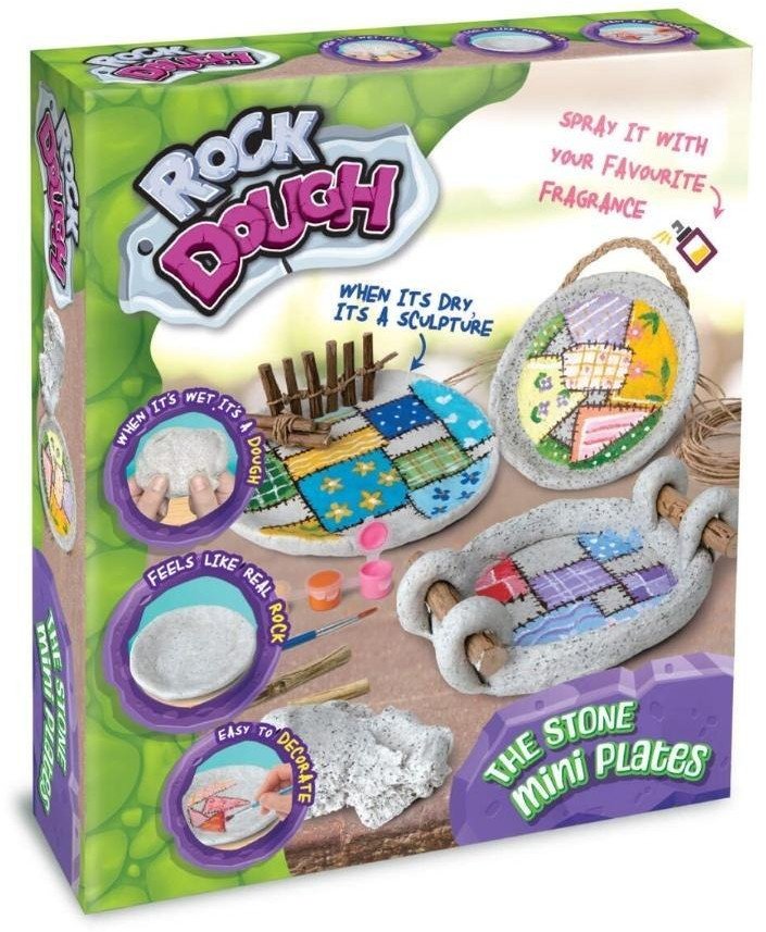 Zestaw Rock Dough - Kamienny mini talerzyk