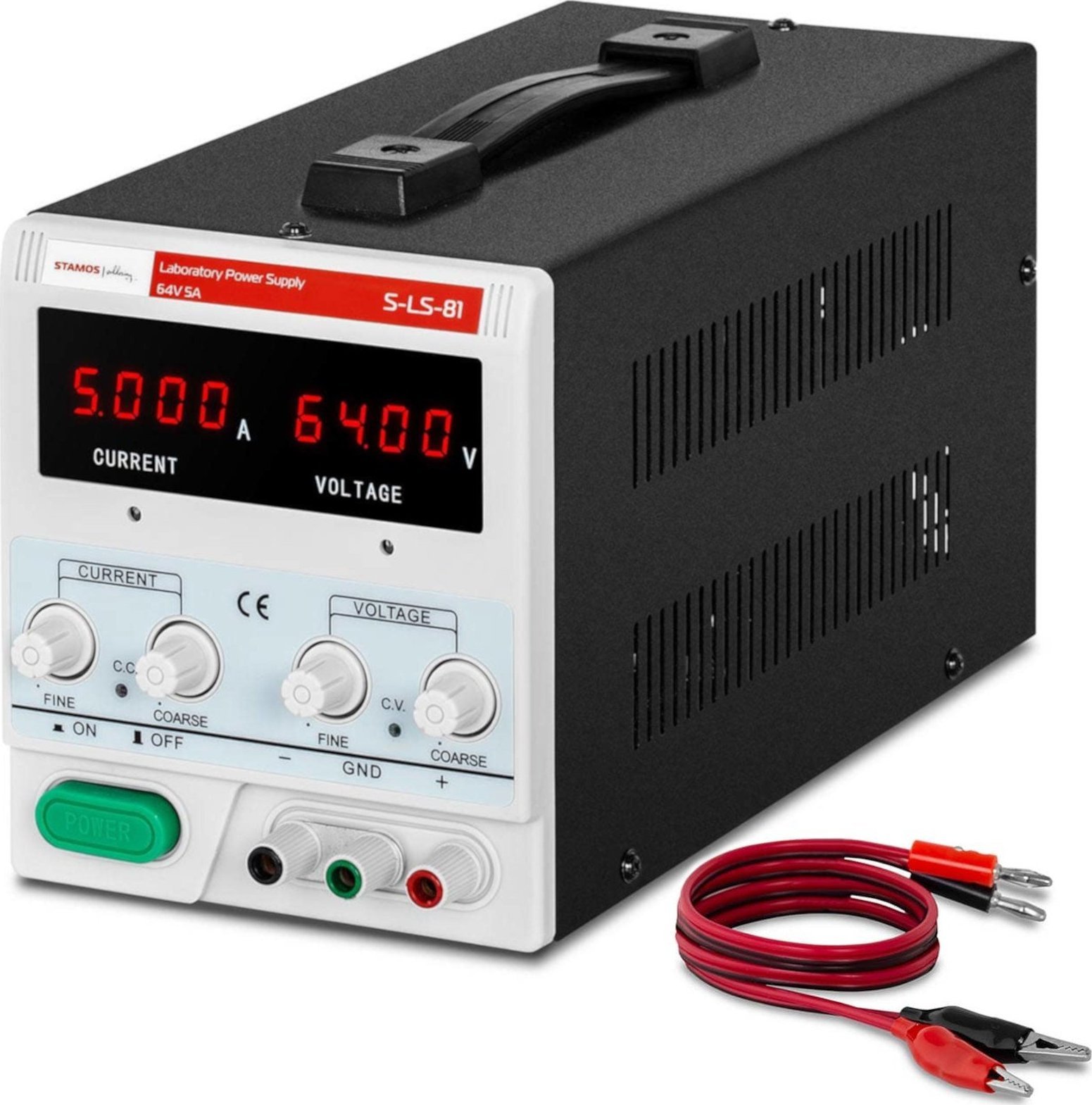 Stamos Germany Zasilacz laboratoryjny serwisowy 0-64 V 0-5 A 320 W Zasilacz laboratoryjny serwisowy 0-64 V 0-5 A 320 W