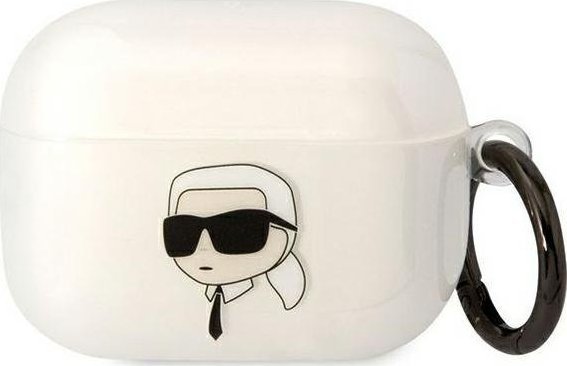 Karl Lagerfeld Karl Lagerfeld KLAPHNIKTCT AirPods Pro cover transparent Karl`s Head