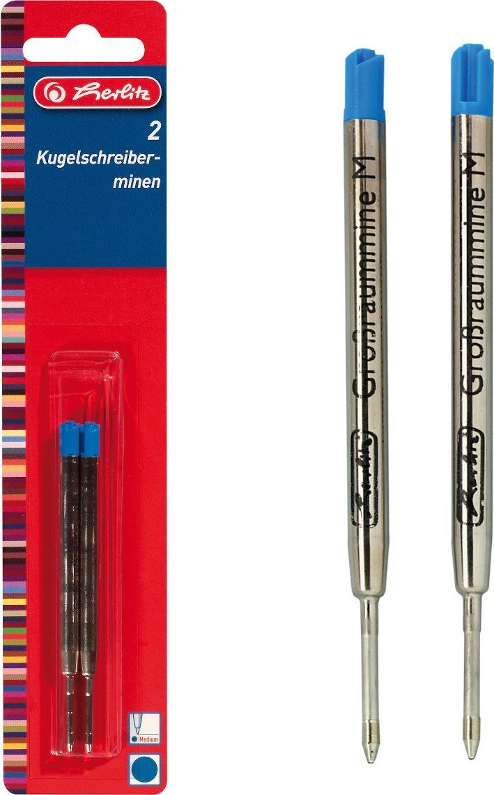 Herlitz Wkład do długopisów Parker Niebieski (0008608804)