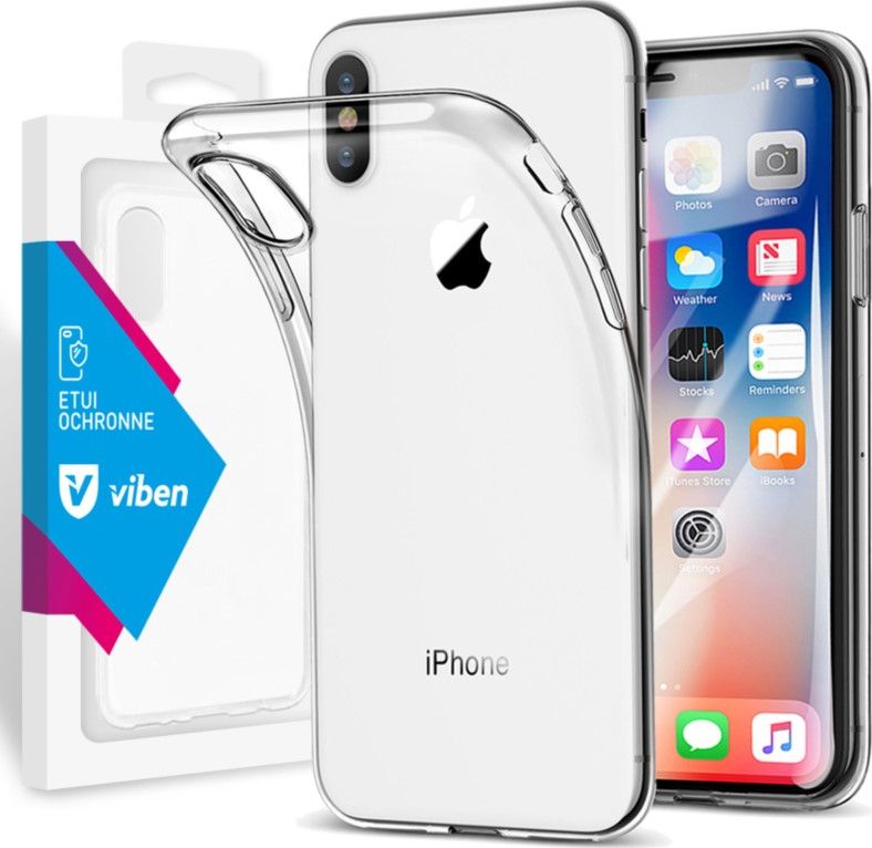 Viben VIBEN Etui Przezroczyste do iPhone X / XS - 5,8"