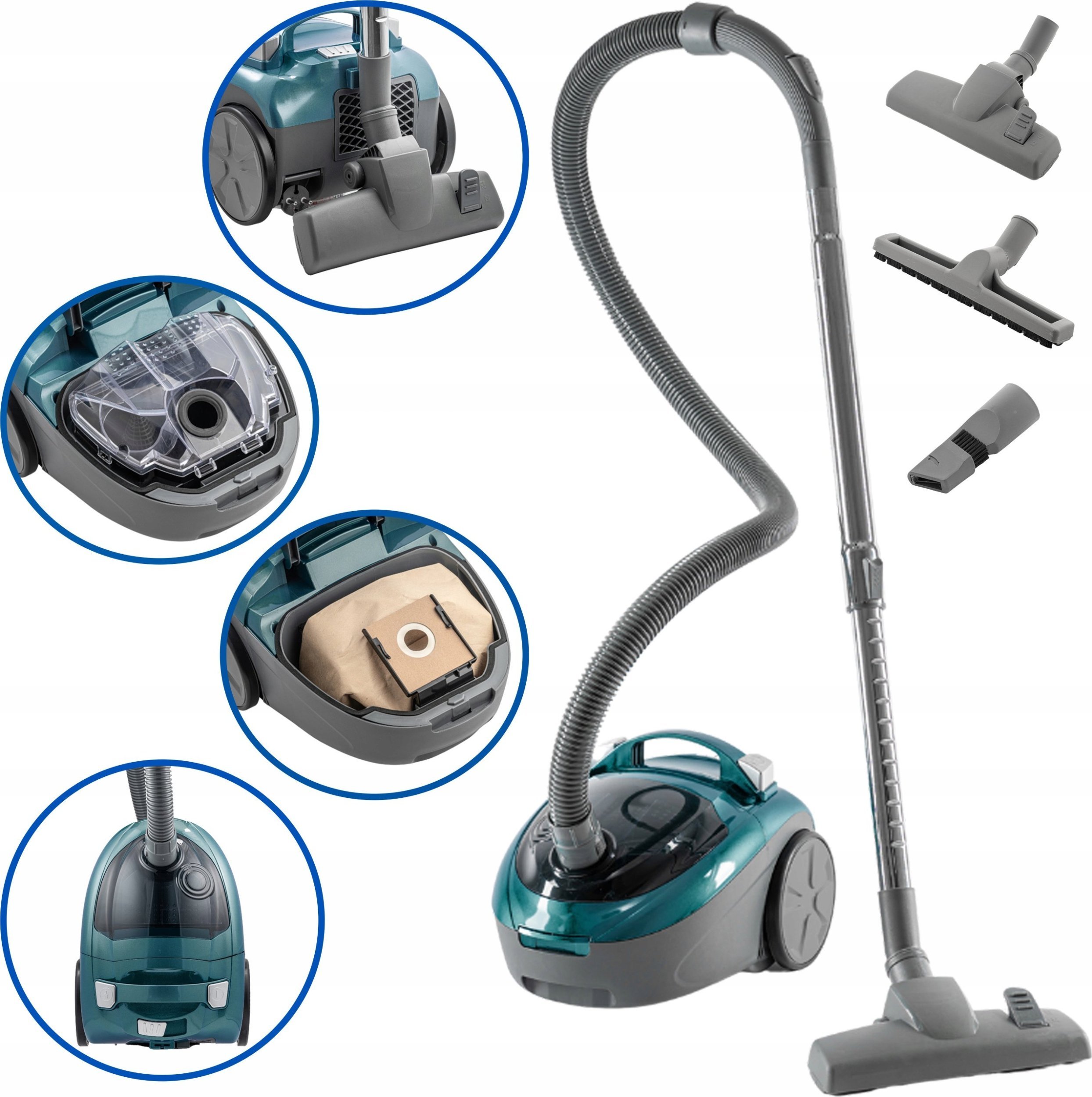 ODKURZACZ ZVC 031P RADEK WORKOWO-BEZWORKOWY