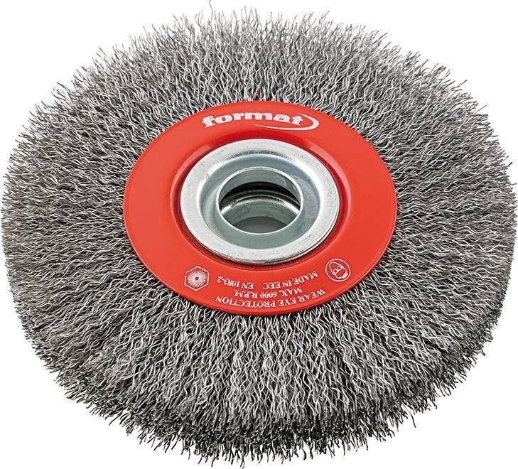 Format Szczotka Okrągła Tarczowa Stalowa 100x20mm Format