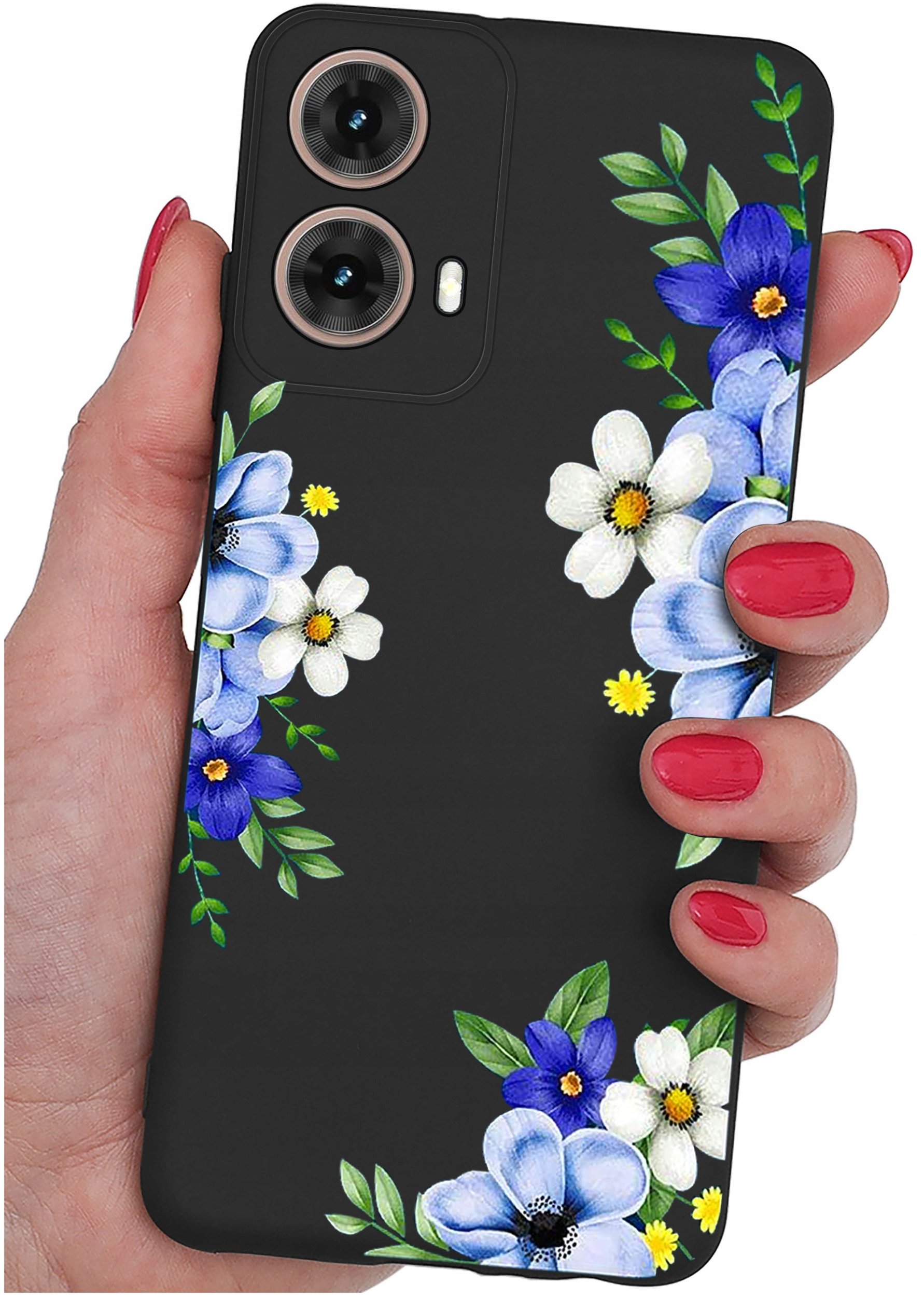 Etui do Motorola Moto G85 5G WZORY |SILIKONOWE MATT CASE