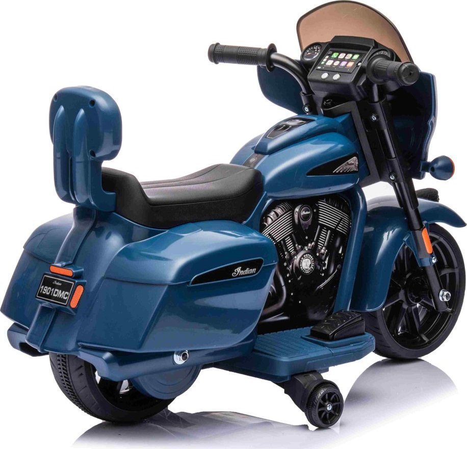 1PUNKT Pojazd Chopper INDIAN Niebieski