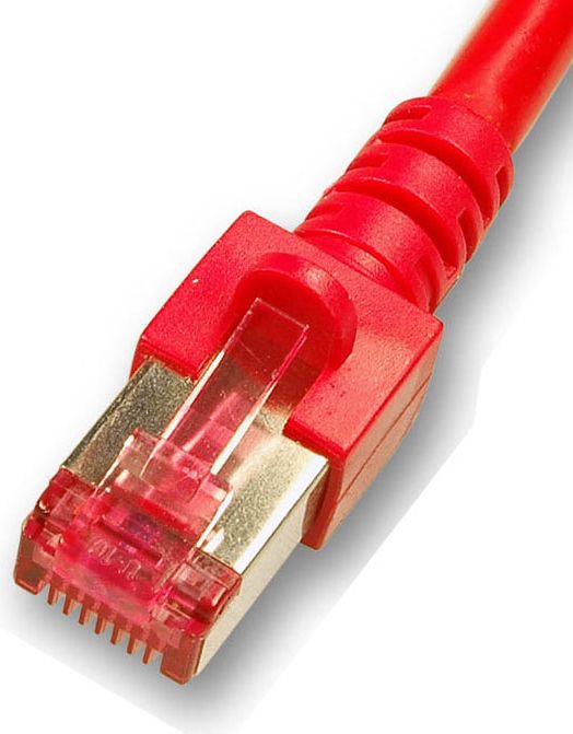 EFB CAT 6 Patchcord SSTP Czerwony 1m (K5512.1)