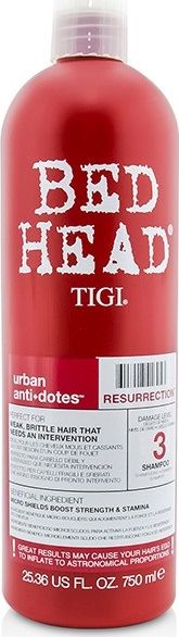 Tigi Bed Head Urban Antidotes Resurrection Shampoo szampon mocno odbudowujący włosy 750ml